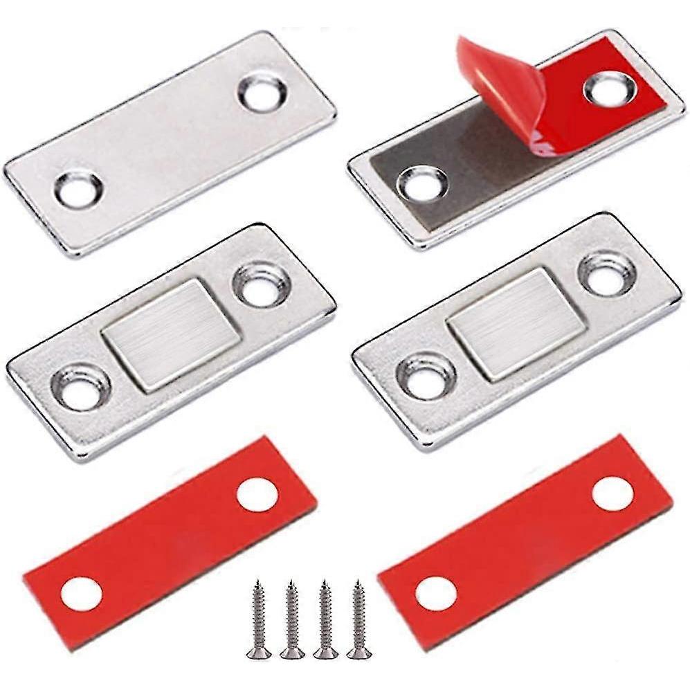 2 Pieces Ultra-thin Magnetic Latch For Sliding Door Drawer Cabinet