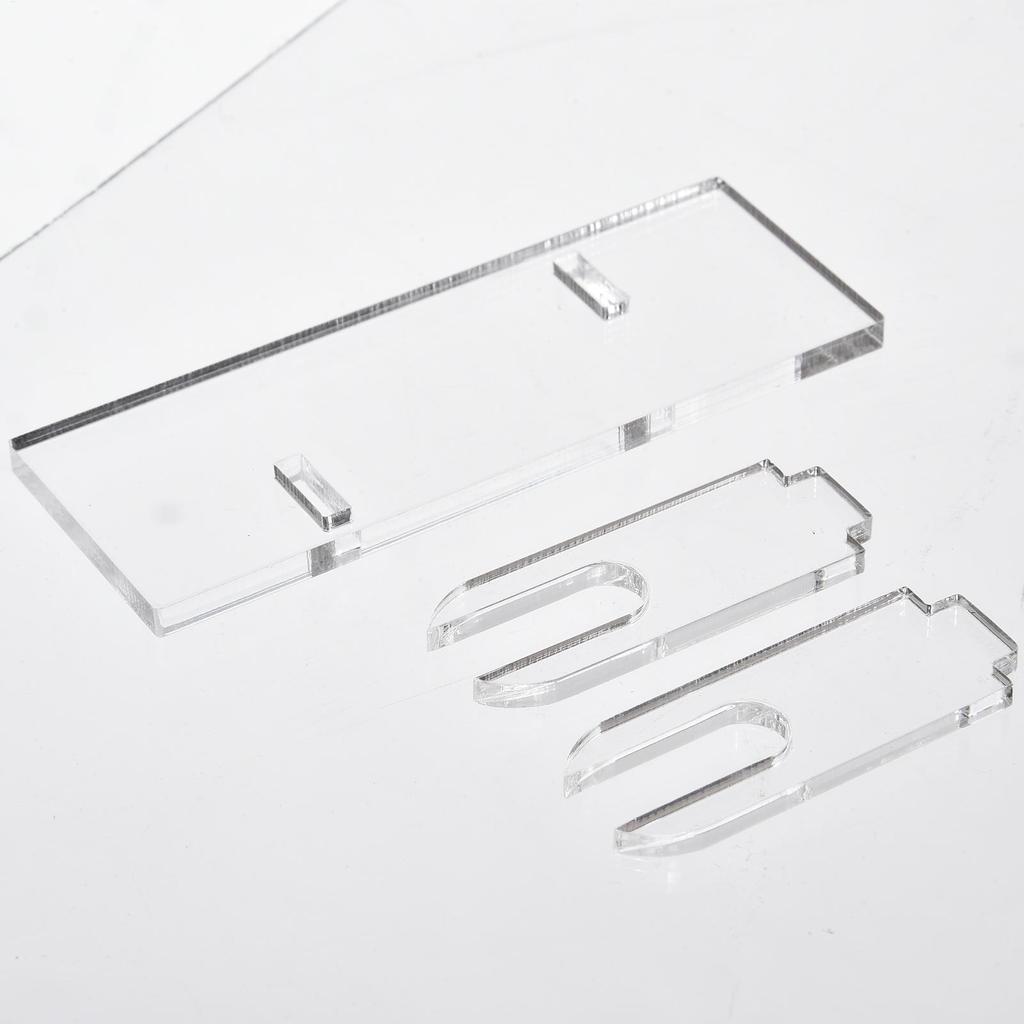 1 шт. Прозрачный акриловый держатель для ручного веера, подставка для хранения, настольный органайзер для веера, держатель для реквизита для выступлений