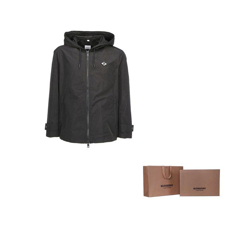 Burberry Куртки Мужские С капюшоном Несъемный Умеренный Другое 80218891