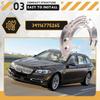 Левый пыльник тормозного диска для BMW 567 Серии F10/F11/F07/F06/F12 - Деталь 34116775265