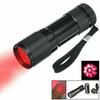 Red Light Flashlight High Brightness Multi-purpose 9 Lightweight LED Red Light Torch Lamp Against Deteriorating