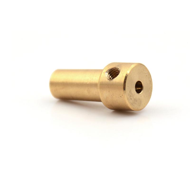 Brass 3.17Mm Electric Drill Chuck Jt0 Coupling Motor Shaft Coupler Clamp