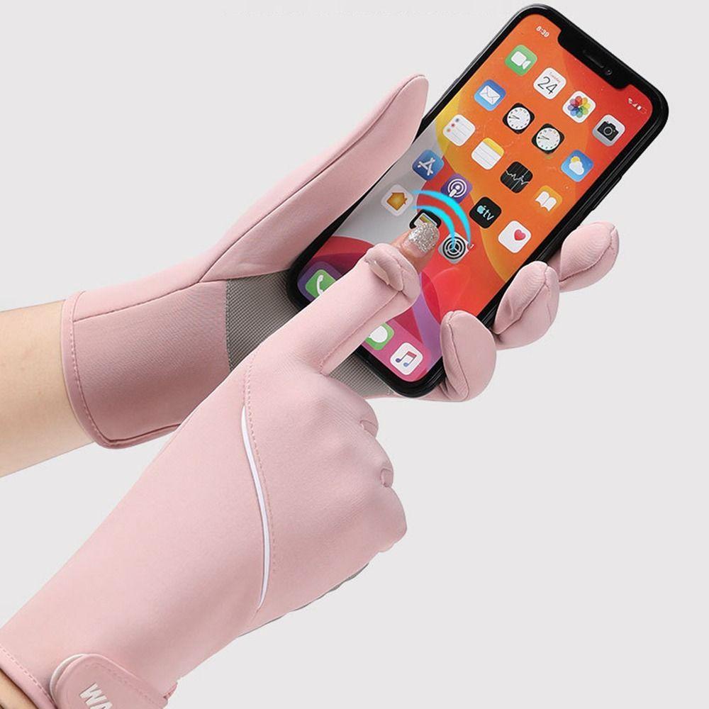 Ветрозащитные женские зимние перчатки, морозостойкие, для улицы, для бега, лыжные, для альпинизма