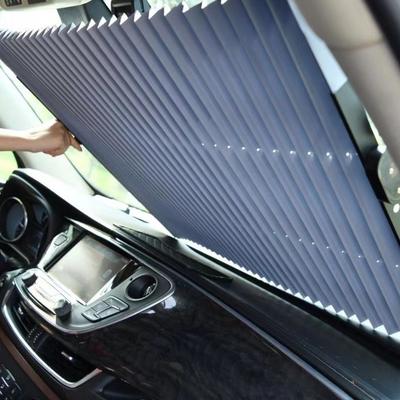 Универсальная retractable автомобильная солнцезащитная шторка на лобовое стекло, переднюю и заднюю часть, защита приватности окна, защита от УФ-излучения, теплоизоляция, солнцезащита
