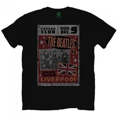 The Beatles Футболка унисекс для взрослых Live In Liverpool