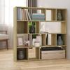 VidaXL Bookcase-Room Divider Sonoma Oak 105x24x102 Cm 823248