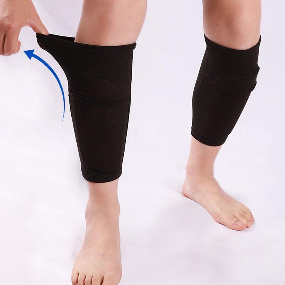 Pocket Shinpads Sports Soccer Shin Pads Cover Football Shin Holder Instep Socks Leg Guard Sleeves