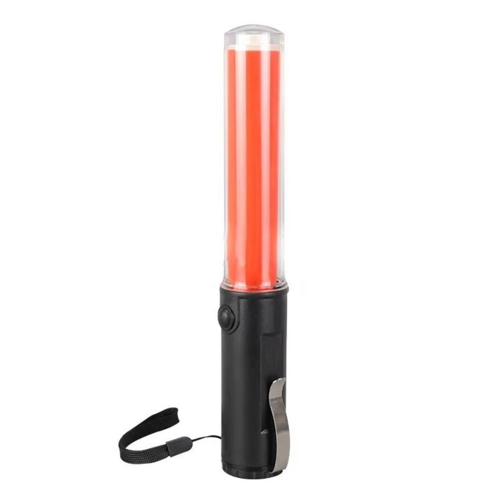 LED Light Flashing Warning Baton Handheld Design LED Traffic Wand Safety Signal Wand Emergency