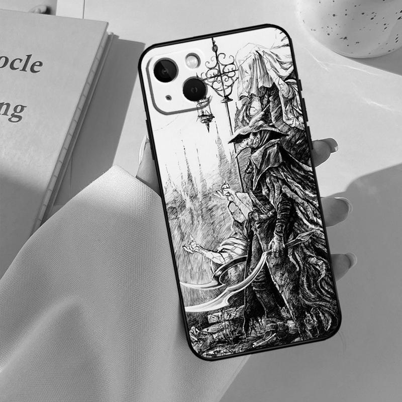 Чехол для iPhone 13 14 15 16 Pro Max 12 Mini 11 14 15 16 Pro Max Plus X XR XS Max с изображением игры Bloodborne