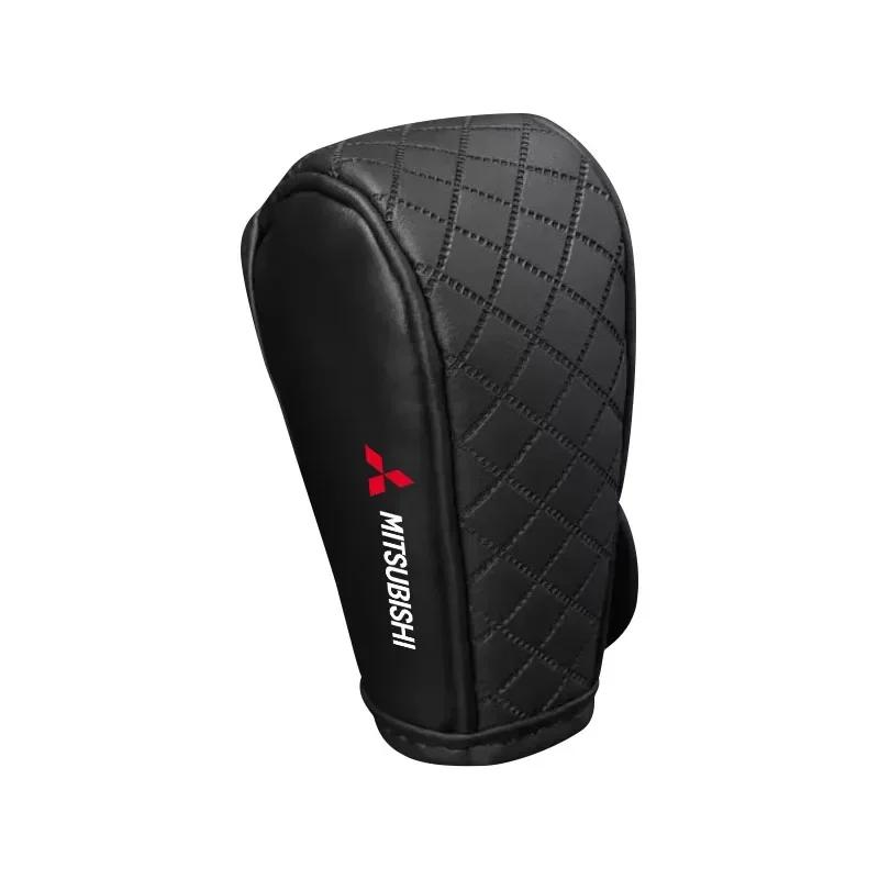 1Pc Universal Car Shift Handle Covers Non-Slip Change Lever Gearshift Cover For Mitsubishi ASX Lancer L200 Pajero Sport Mirage