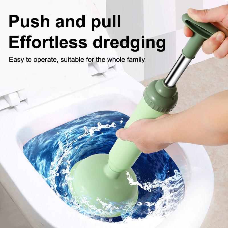 Toilet Plunger,Powerful High-Pressure Drain Plunger Suction Cups,Toilet Unblocker Vacuum Plunger,Unblocker Suitable For Toilet
