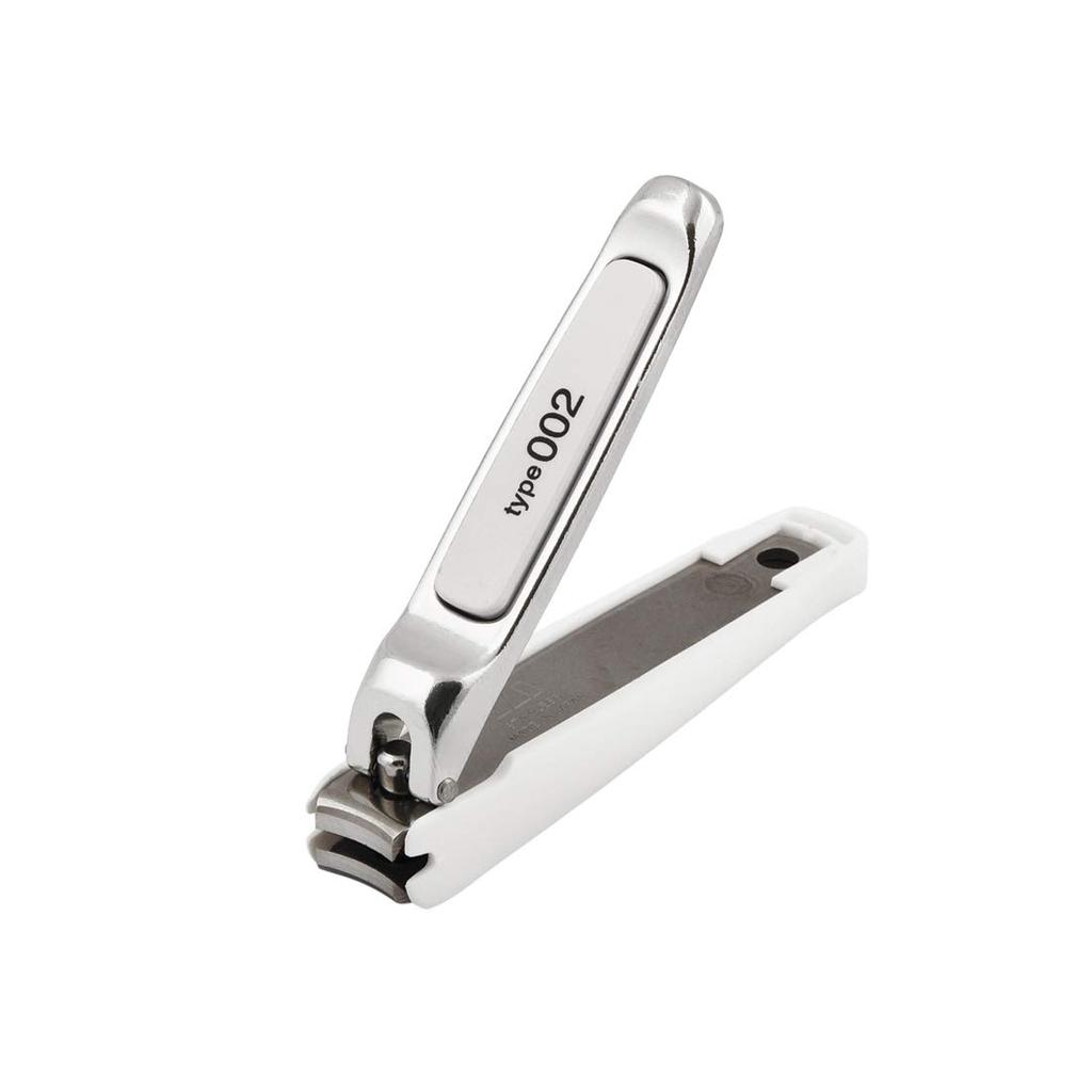 KAI Nail Clipper Type002 S White Curved Blade Made In Japan KE0125