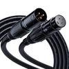 Mukjipa XLR Cable Microphone Cable Male To Female Compatible with Recording Devices Such As AV Uses Canon Cable OFC Cable Microphones, Amplifiers,