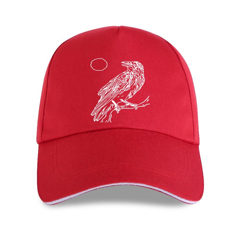 Новый дизайн, винтажная готическая бейсболка с вороной и птицей, новинка с натуральными буквами, новинка для взрослых, мужская, 2023