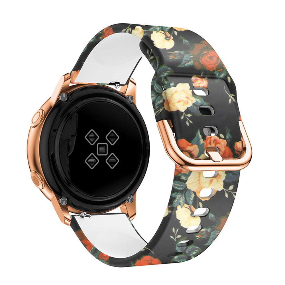 Силиконовый ремешок с принтом 22 мм для Huawei Watch GT2 GT3 GT4 46 мм ремешок для умных часов для Samsung Galaxy Watch 46 мм Gear S3