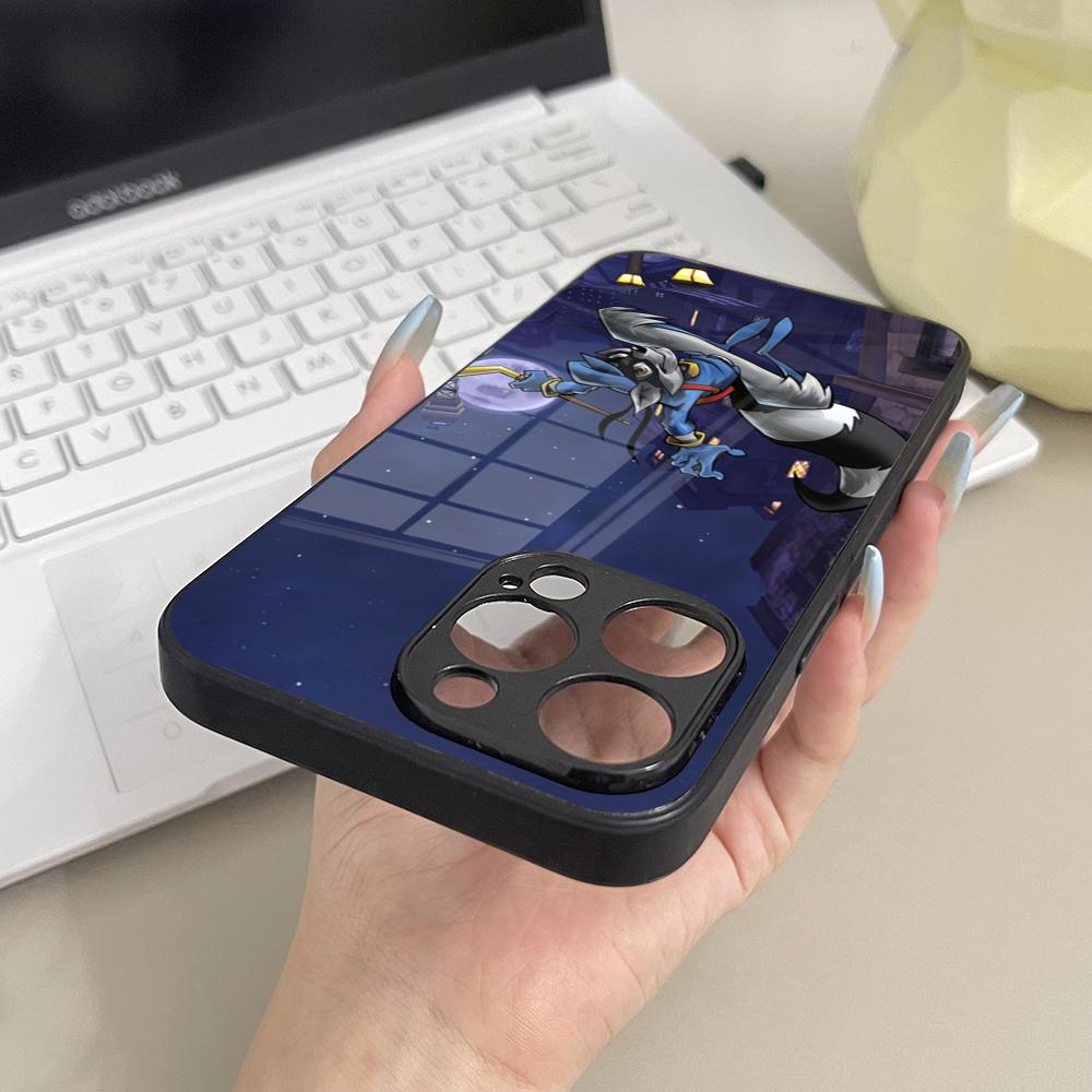 Стеклянный чехол для телефона Samsung Galaxy S26 S25 S23 S24 S21 S22 S20 Ultra Fe Plus A16 Чехол Sly Cooper
