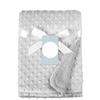 76*102cm Cute Infant Baby Warm Double Layer Blankets Swaddle Bathing Towels
