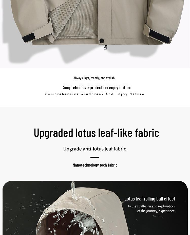 Трендовая женская ветровка 2025: Весна/Осень Водонепроницаемый, Ветрозащитный, Легкий, Свободного кроя для Путешествий, Работы и Альпинизма