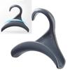 Purse Hanger Bag Arc Door Closet Hanger Hook for Satchel Coat Haversack Belt Storage Grey