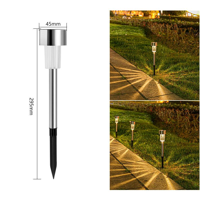 10 шт. наружные солнечные фонари садовые фонари солнечные лампы фонарь водонепроницаемый ландшафтное освещение дорожка украшение двора