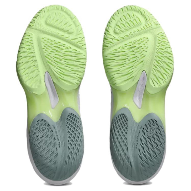 ASICS SKY ELITE FF MT Volleyball Shoes Women's Mid Top White/Bright Ye