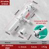 1PCS Stainless Steel Door Latch Solid Sliding Bolts Latch Home Hardware Gate Safety Toilet Door Lock