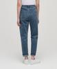 MUSINSA STANDARD WOMAN Женские джинсы Mom Fit [Средний индиго]