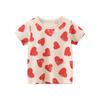 Children's Short Sleeved Printed T-shirt Baby Clothes Women's Summer Children's Clothing
