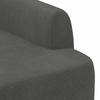 Two Seater with Button Tufting Dark Gray 116 x 67 x 81 cm