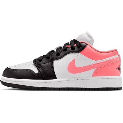 Кроссовки Air 1 Low 553560-025 Черно-бело-розовые Gaze Детские Повседневные