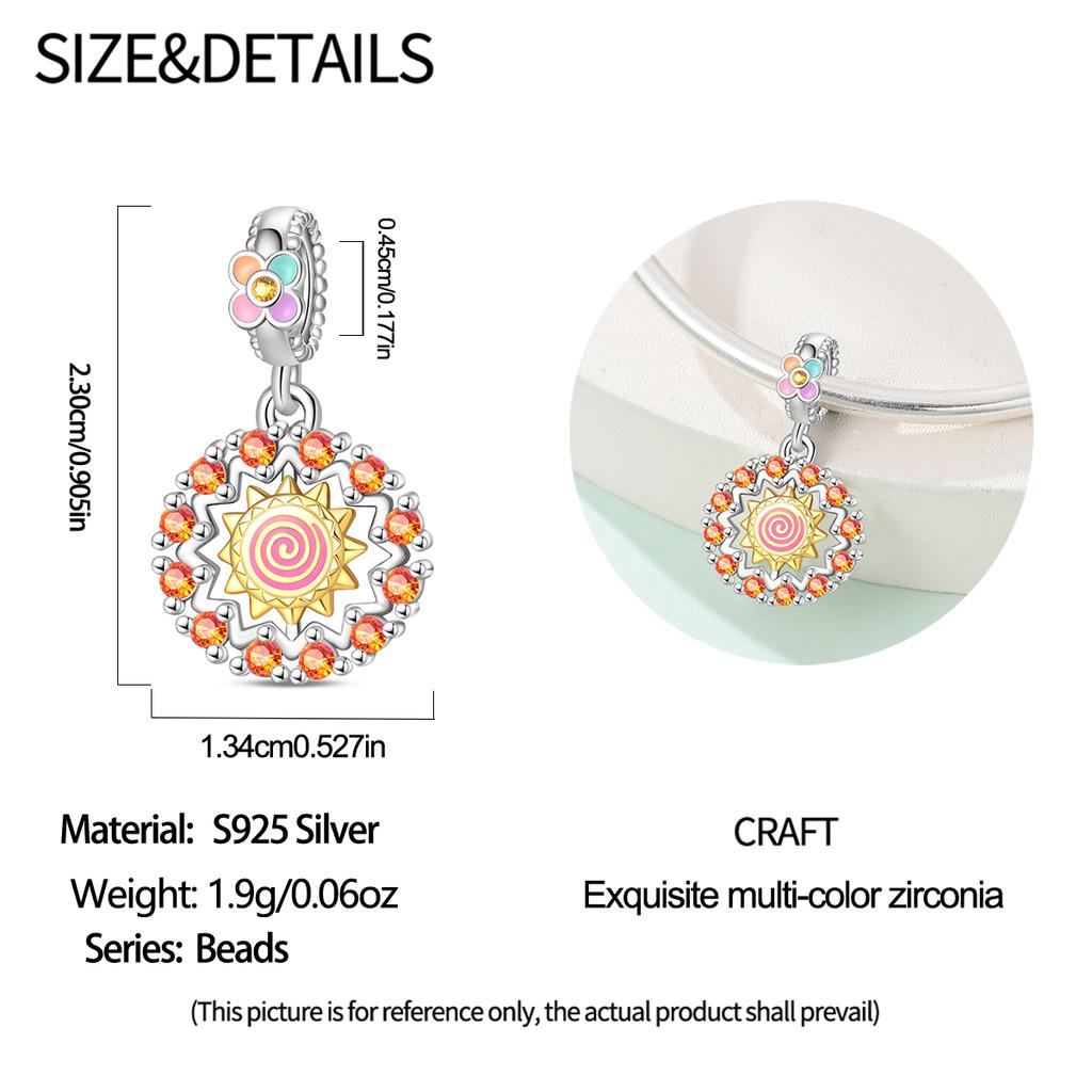 New Copper Charms Panda Rabbit Weather Clouds Rainbow Lightning Beads Fit Original Bracelet Ladies Diy Jewelry