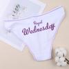 7 шт./лот для женщин трусики сексуальные хлопковые трусы с принтом 7 дней в неделю женское нижнее белье трусики удобные дышащие трусы размер XXL