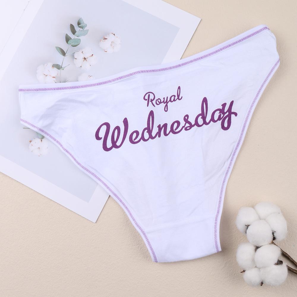 7 шт./лот для женщин трусики сексуальные хлопковые трусы с принтом 7 дней в неделю женское нижнее белье трусики удобные дышащие трусы размер XXL