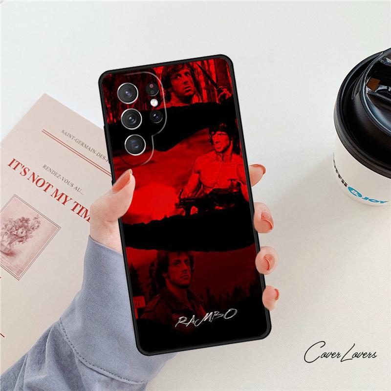 Первая кровь Джон Дж. Чехол для телефона Rambo Для Samsung Galaxy S24 S25 S23 S22 Ultra Note 10 20 Plus S20 S21 FE Обложка