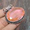 Pink Rubillite Gemstone  925 Sterling Silver Handmade Wonderful Jewelry Pendant