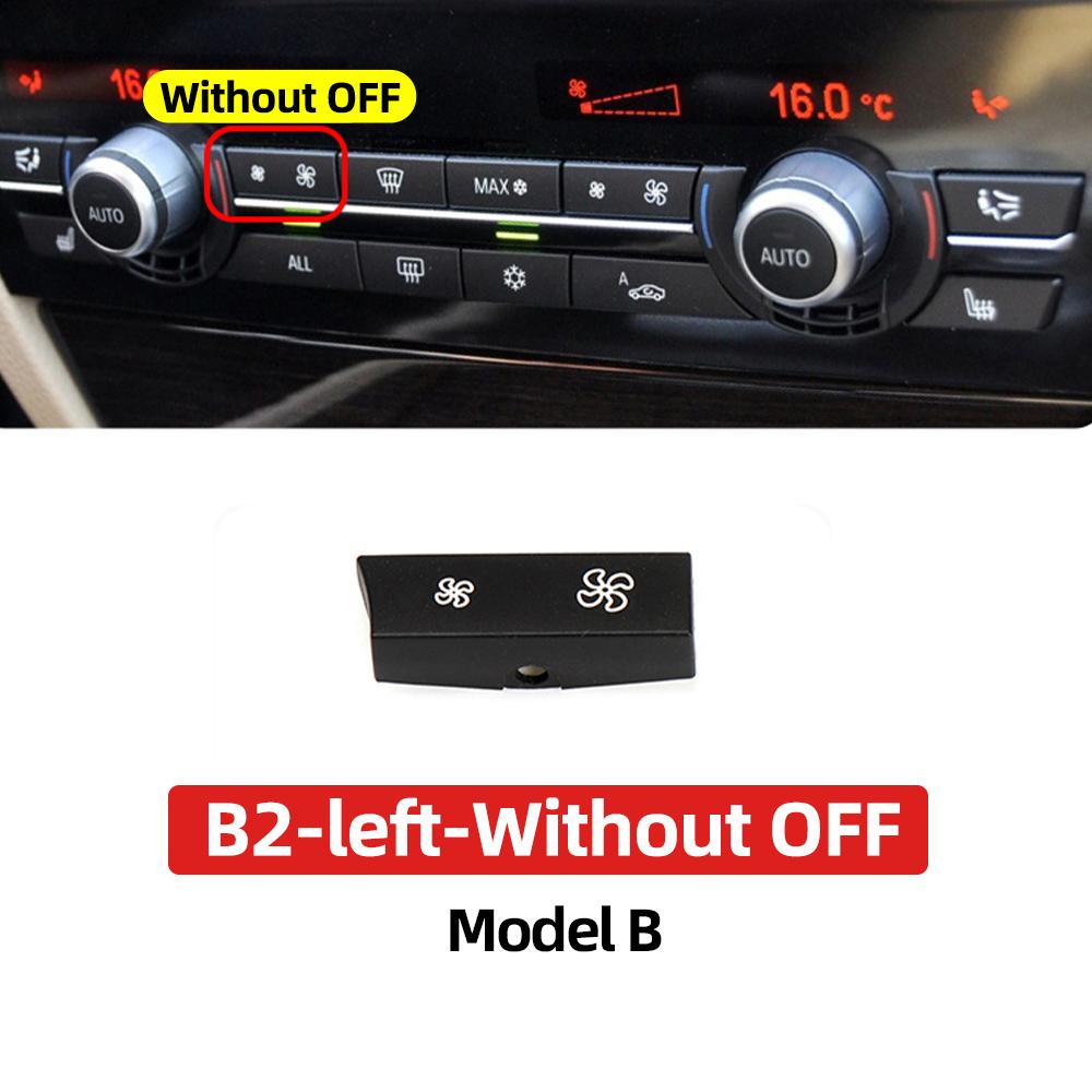 Кнопка-колпачок переключателя управления вентилятором для BMW F10 F11 F01 F02 F06 F07 F12 F15 F16 Автомобильный Автомобильный Обогреватель Климат Ветер Кондиционер Крышка