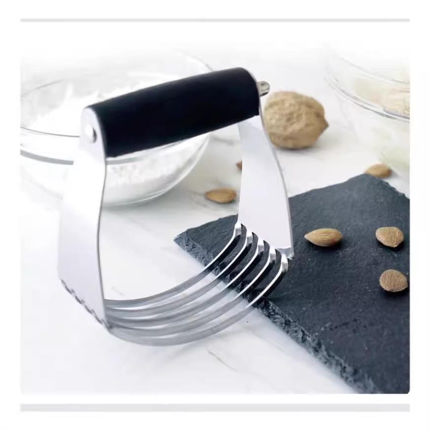 Многоцветный инструмент для смешивания и резки из нержавеющей стали: Скребок для муки, Миксер и Венчик