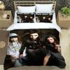 Tokio Hotel bplus набивной Мягкий с Мягкой Тканью Комплект Пододеяльников HD Теплый Чехол на Одеяло для Детей Детские Комплекты Постельного Белья Постельное Белье Декор Спальни