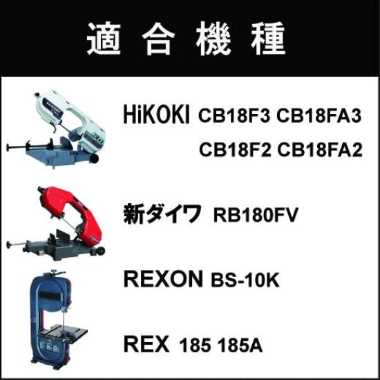 Batchri ленточная пила Shindaiwa RB180FV сменное лезвие для ленточной пилы 5 шт. для нержавеющей горной стали/железа 14/18 B-CBS1840