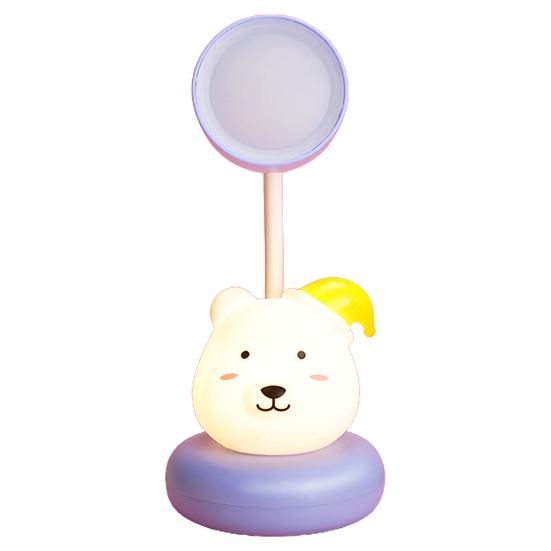 Cartoon Desk Lamp Usb Charging Mini Cute Night Light Desktop Eye Protection Led Lamp Creative Night Light Ornament