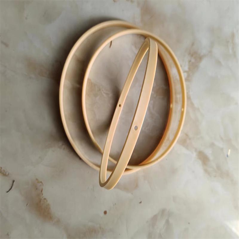 16/18/20 см имитация бамбука деревянные обручи для гирлянд ловцов снов своими руками и свадебного декора