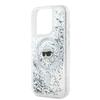 Karl Lagerfeld Klhmp15Xlgkisgh Iphone15 Pro Max 6.7 Hardcase Transparent Liquid Glitter Karl Head Magsafe