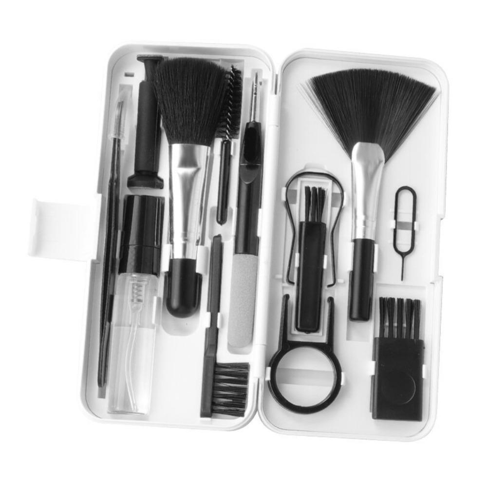 18 In 1 Earphone Clean Brush Set with Storage Box Keycap Puller Kit  Phone