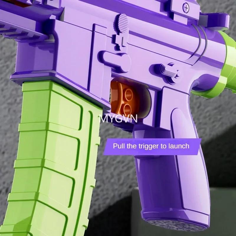 Игрушечный пистолет M416 с выбрасыванием гильз, Пистолет с мягкими пулями непрерывной стрельбы с выбрасыванием гильз