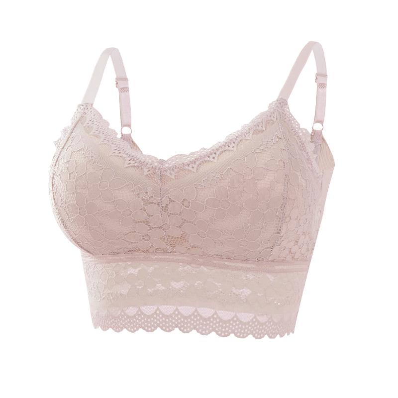 Женские кружевные бюстгальтеры, удобный однотонный бюстгальтер без косточек, нижнее белье с подкладкой, красивое нижнее белье сзади, сексуальный жилет, женский беспроводной бюстгальтер