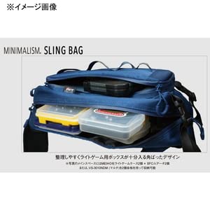 [TICT] Minimalism Sling Bag in Graphite Black