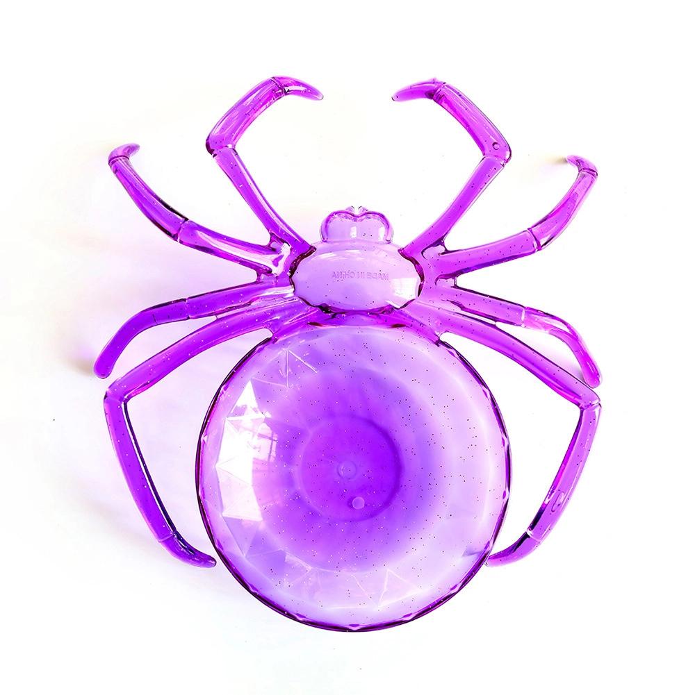 Красочная фруктовница в форме паука, Хэллоуин, паук, поднос для хранения конфет и печенья, украшение для бара и фестиваля, конфетница