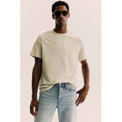 Футболка HM Regular Fit светло-бежевого цвета