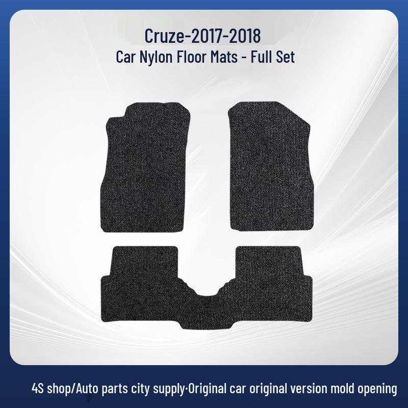Плюшевые нейлоновые автомобильные коврики для SAIC Chevrolet Cruze 2017-2018
