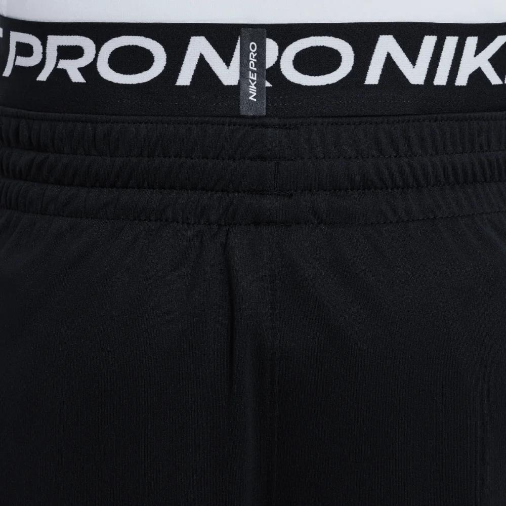 Nike Детские тренировочные повседневные трикотажные спортивные штаны с логотипом, детские штаны черного цвета DV3245-010